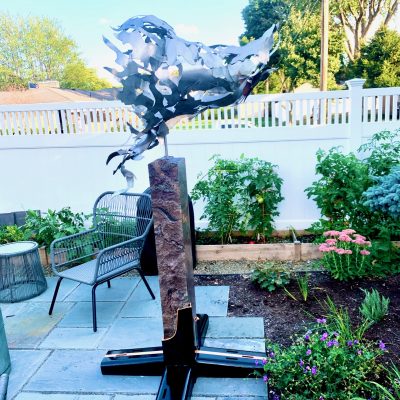 Stainless Whisp Sculpture